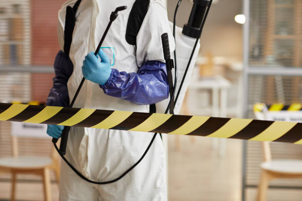 Professional Trauma Scene Cleanup technician working in Blue Hill, NE